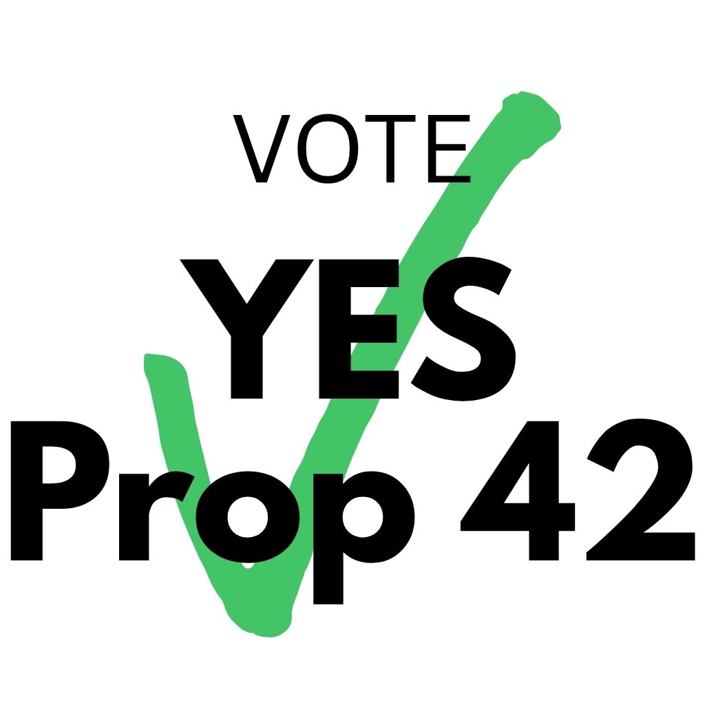 YES prop 42 YES prop 42